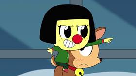 Screenshots from the 2020 Disney Television Animation cartoon Christmas Crashers