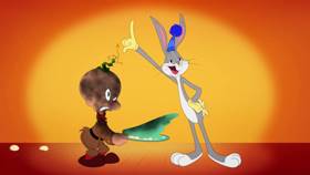 Screenshots from the 2020 Warner Bros. Television cartoon Happy Birthday Bugs Bunny!