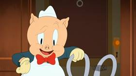 Screenshots from the 2021 Warner Bros. Television cartoon Daffuccino