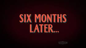 Screenshots from the 2021 Warner Bros. Television cartoon Daffuccino