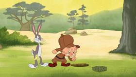 Screenshots from the 2021 Warner Bros. Television cartoon Moving Hole