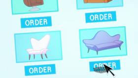 Screenshots from the 2021 Warner Bros. Television cartoon Kitty Livin