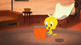 Screenshots from the 2021 Warner Bros. Television cartoon Kitty Livin