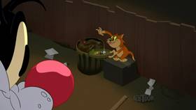 Screenshots from the 2021 Warner Bros. Television cartoon Kitty Livin