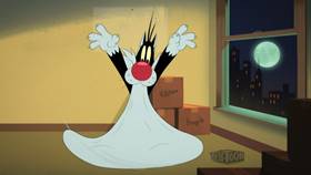 Screenshots from the 2021 Warner Bros. Television cartoon Kitty Livin