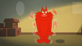 Screenshots from the 2021 Warner Bros. Television cartoon Kitty Livin