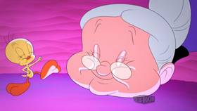 Screenshots from the 2021 Warner Bros. Television cartoon Kitty Livin