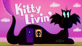 Screenshots from the 2021 Warner Bros. Television cartoon Kitty Livin