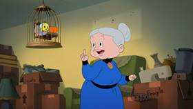 Screenshots from the 2021 Warner Bros. Television cartoon Kitty Livin