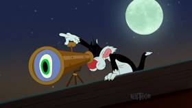 Screenshots from the 2021 Warner Bros. Television cartoon Kitty Livin