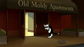 Screenshots from the 2021 Warner Bros. Television cartoon Kitty Livin