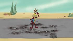 Screenshots from the 2021 Warner Bros. Television cartoon Climate Control