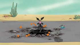 Screenshots from the 2021 Warner Bros. Television cartoon Climate Control