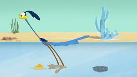 Screenshots from the 2021 Warner Bros. Television cartoon Climate Control