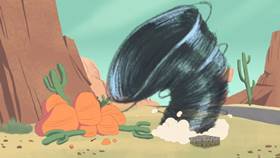 Screenshots from the 2021 Warner Bros. Television cartoon Climate Control