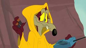 Screenshots from the 2021 Warner Bros. Television cartoon Climate Control