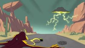 Screenshots from the 2021 Warner Bros. Television cartoon Climate Control