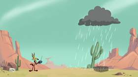 Screenshots from the 2021 Warner Bros. Television cartoon Climate Control