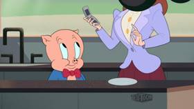 Screenshots from the 2021 Warner Bros. Television cartoon Brave New Home