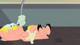 Screenshots from the 2021 Warner Bros. Television cartoon Brave New Home