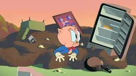 Screenshots from the 2021 Warner Bros. Television cartoon Brave New Home