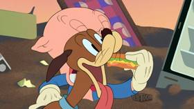 Screenshots from the 2021 Warner Bros. Television cartoon Brave New Home