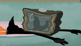 Screenshots from the 2021 Warner Bros. Television cartoon The Case of Porky