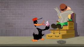 Screenshots from the 2021 Warner Bros. Television cartoon Shoe Shine-nanigans