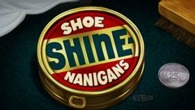 Screenshots from the 2021 Warner Bros. Television cartoon Shoe Shine-nanigans