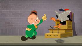 Screenshots from the 2021 Warner Bros. Television cartoon Shoe Shine-nanigans