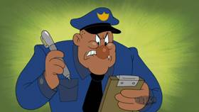 Screenshots from the 2021 Warner Bros. Television cartoon Parky Pig