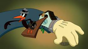 Screenshots from the 2021 Warner Bros. Television cartoon Parky Pig