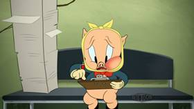 Screenshots from the 2021 Warner Bros. Television cartoon The Daffy Dentist