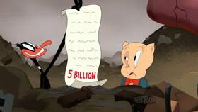 Screenshots from the 2021 Warner Bros. Television cartoon The Daffy Dentist