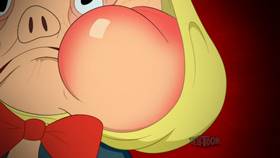 Screenshots from the 2021 Warner Bros. Television cartoon The Daffy Dentist