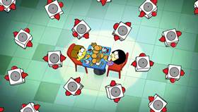 Screenshots from the 2021 Disney Television Animation cartoon Fast Foodie