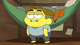 Screenshots from the 2021 Disney Television Animation cartoon Fast Foodie