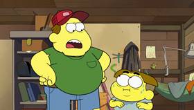 Screenshots from the 2021 Disney Television Animation cartoon Fast Foodie