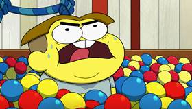 Screenshots from the 2021 Disney Television Animation cartoon Fast Foodie