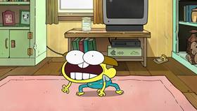 Screenshots from the 2021 Disney Television Animation cartoon Fast Foodie