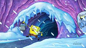 Screenshots from the 2021 United Plankton Pictures cartoon Squidward