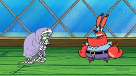 Screenshots from the 2021 United Plankton Pictures cartoon Squidward