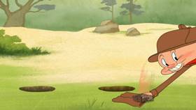 Screenshots from the 2021 Warner Bros. Television cartoon Underwear