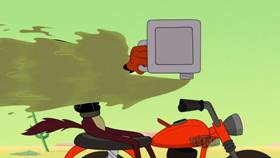 Screenshots from the 2021 Warner Bros. Television cartoon Born to Be Wile E.