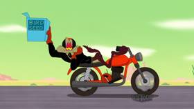 Screenshots from the 2021 Warner Bros. Television cartoon Born to Be Wile E.