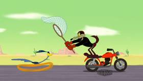 Screenshots from the 2021 Warner Bros. Television cartoon Born to Be Wile E.