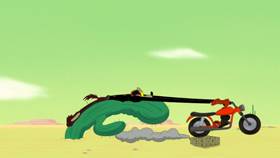 Screenshots from the 2021 Warner Bros. Television cartoon Born to Be Wile E.