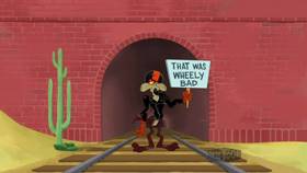 Screenshots from the 2021 Warner Bros. Television cartoon Born to Be Wile E.