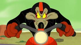 Screenshots from the 2021 Warner Bros. Television cartoon Born to Be Wile E.