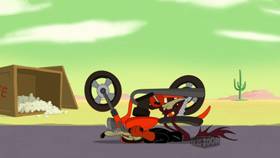 Screenshots from the 2021 Warner Bros. Television cartoon Born to Be Wile E.